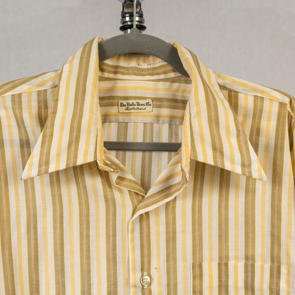 Vintage the Halle Bross buttons down shirt size M/L - Picture 3 of 11